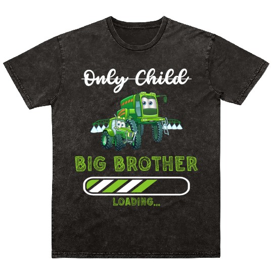 Big brother farmer tractor Mineral Wash T Shirts