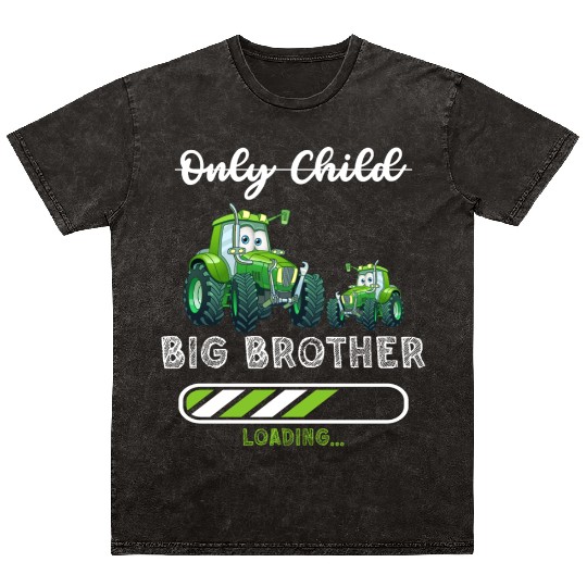Big brother farmer tractor Mineral Wash T Shirts