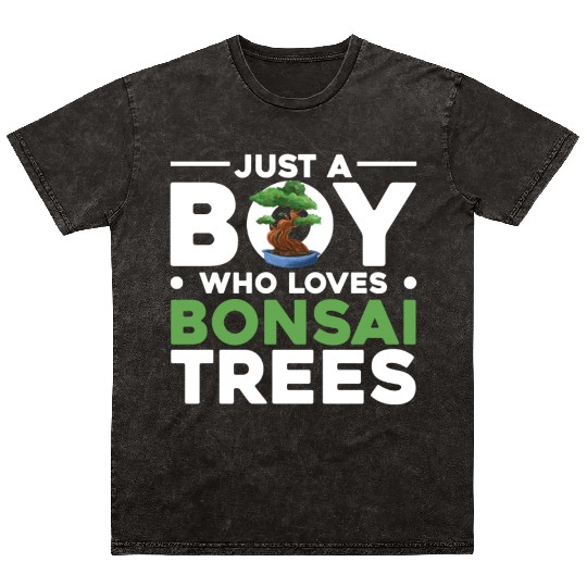 Bonsai Tree Owner Gift Bonsai Tree Gardening Mineral Wash T Shirts