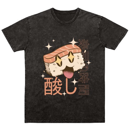 Cute Sushi Pastel Kawaii Aesthetic, Yami Kawaii, Mineral Wash T Shirts