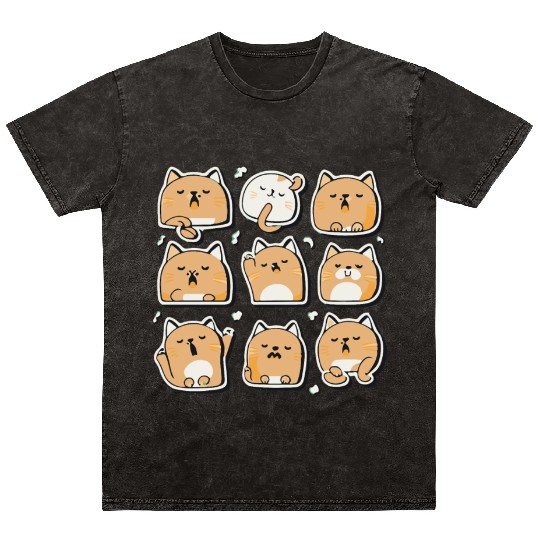The Best Funny Cat Gifts For Cat Lovers Mineral Wash T Shirts