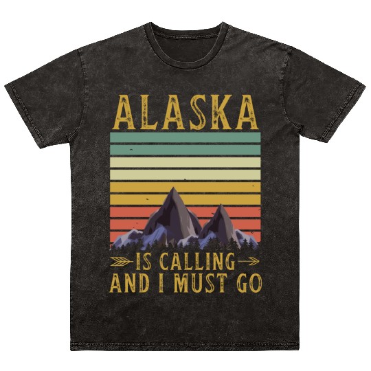Alaska Mineral Wash T Shirts Men's Women Children USA North Pole