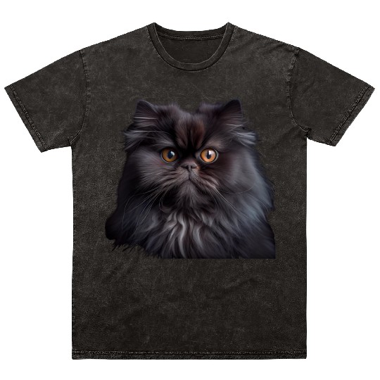 Persian Cat - A Sweet Gift Idea For All Cat Mineral Wash T Shirts