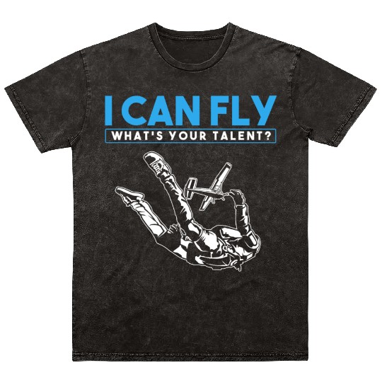 Skydiving, Skydiver , Sky diver Mineral Wash T Shirts