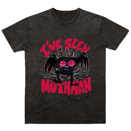 I have seen mothman I have seen mothman inspiratio Mineral Wash T Shirts