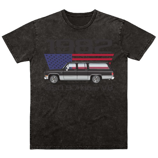 350 Midnight Black Mineral Wash T Shirts