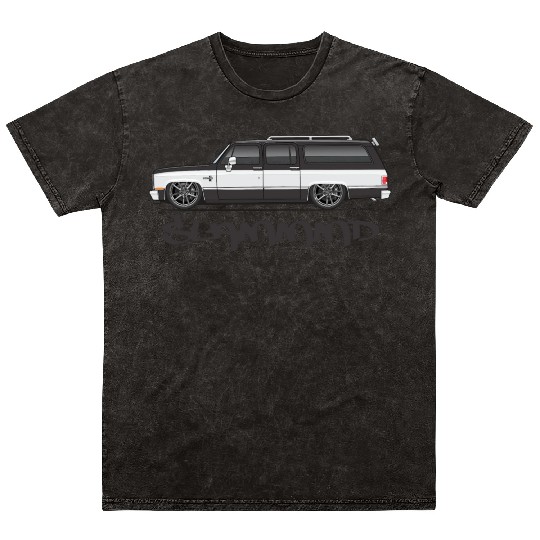 slammmd Midnight Black Mineral Wash T Shirts