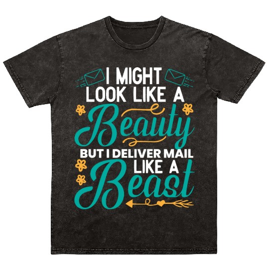 Postal Worker, postal worker, mailman, postman Mineral Wash T Shirts