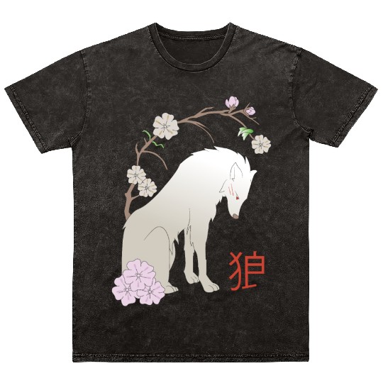 Great Wolf - Japanese Wolf Mineral Wash T Shirts
