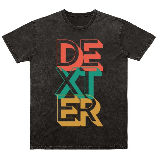 Retro Dexter Mineral Wash T Shirts