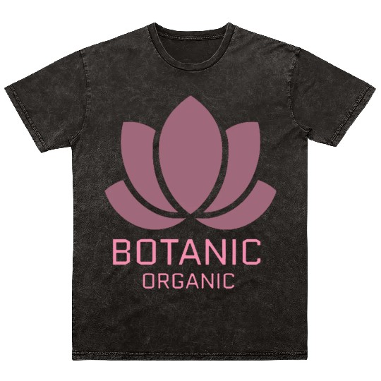 Botanic Organic Clothing Shop - Lotus Mineral Wash T Shirts