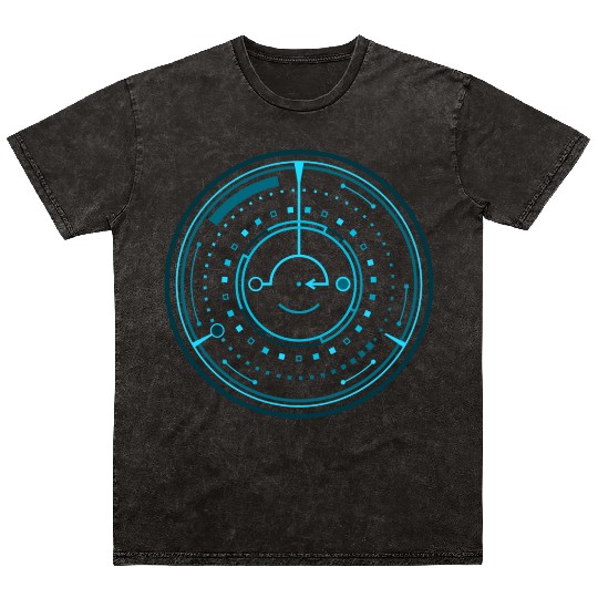 Cyberpunk teleporter 1. Mineral Wash T Shirts