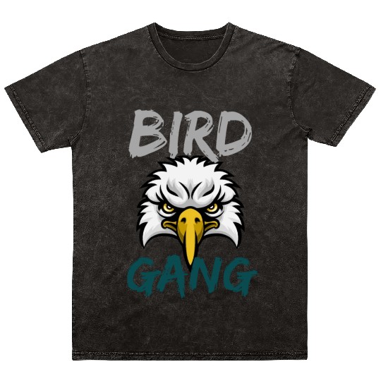 Eagle Bird Gang Funny Philadelphia Mineral Wash T Shirts