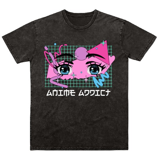 Anime Lover Manga Kawaii Japanese Animation Cute E Mineral Wash T Shirts