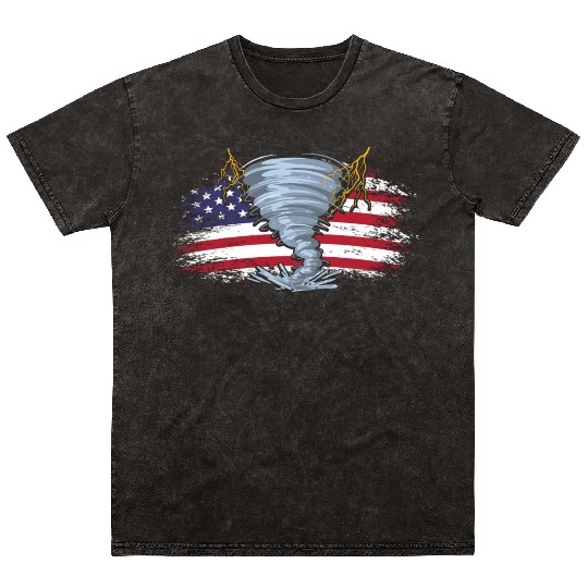 Storm Chaser Mineral Wash T Shirts