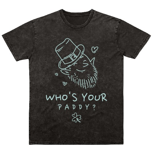 Who’s Your Paddy? Mineral Wash T Shirts