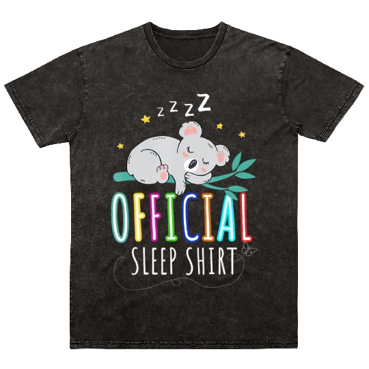 Official Sleep Mineral Wash T Shirts pajamas nightgown kear T Shir