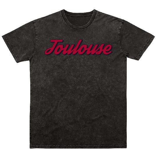 Toulouse France - French City Mineral Wash T Shirts