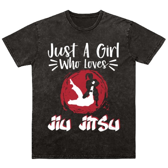 Brazilian Jiu Jitsu MMA Bjj Hugger Mineral Wash T Shirts