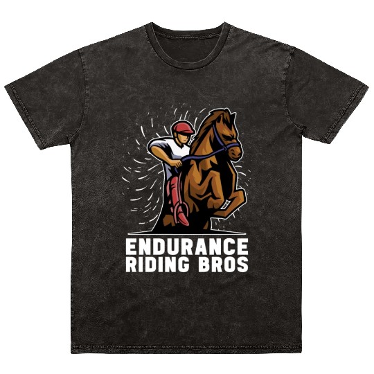Horse Riding Bros Endurance Riding Mineral Wash T Shirts
