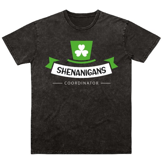 shenanigans coordinator Mineral Wash T Shirts