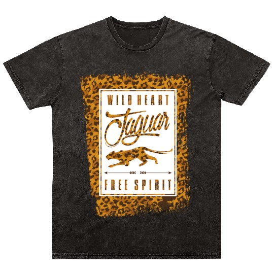 Jaguar Spirit Tribal Gift Idea Mineral Wash T Shirts