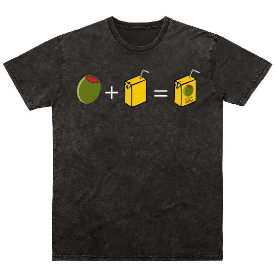 Olive Juice I Love You Mineral Wash T Shirts