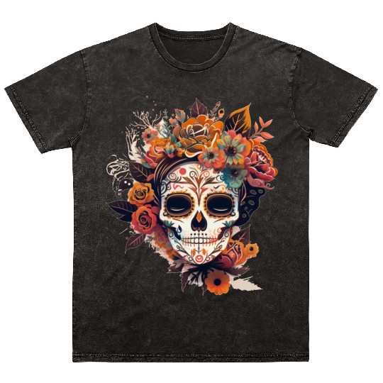 Frida Mexican frida kahlo woman painter art Mineral Wash T Shirts