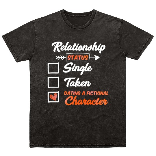 IN relationship with fictional character anime Mineral Wash T Shirts