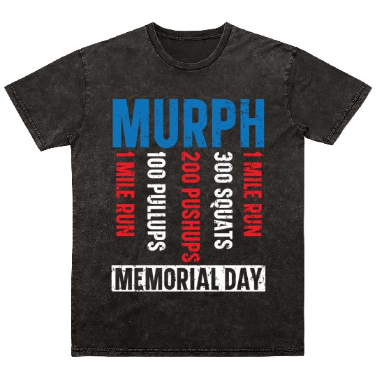 Patriotic Veteran USA Flag American Memorial Day Mineral Wash T Shirts