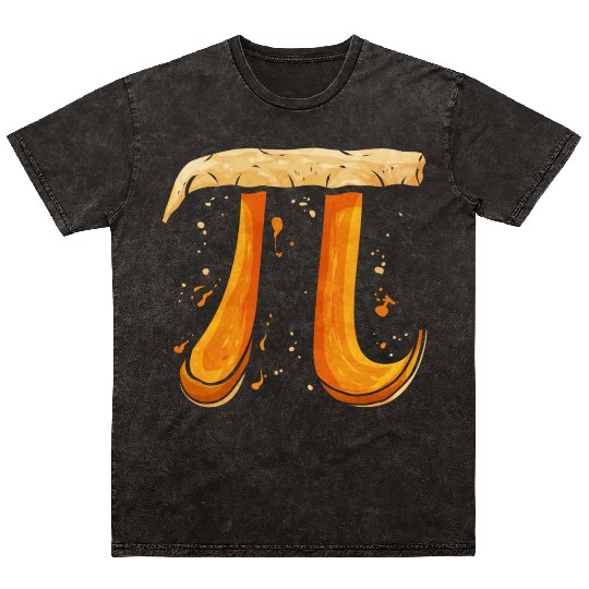 3 14 Pi Day Pumpkin Pie Thanksgiving Mineral Wash T Shirts