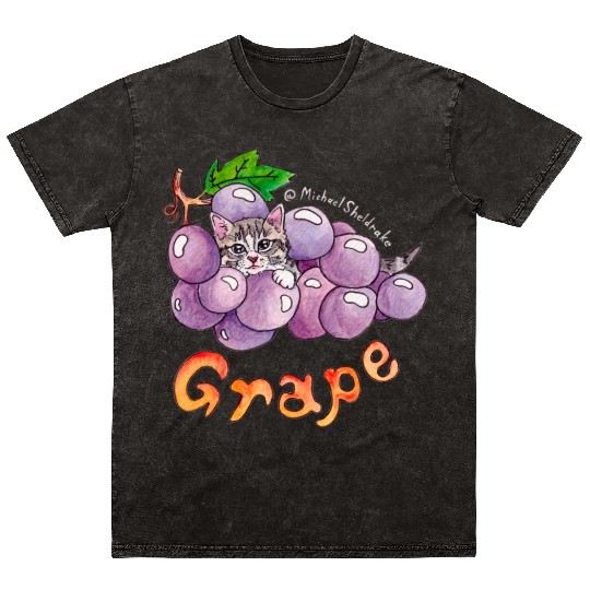 Grape Mineral Wash T Shirts