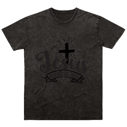 Jesus paid it all Mineral Wash T Shirts