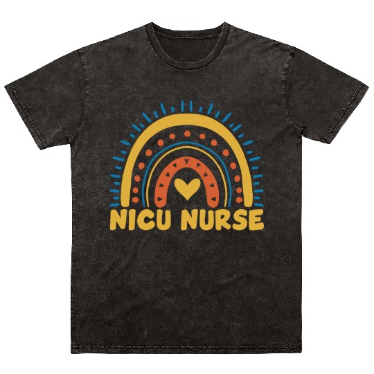 NICU Nurse Mineral Wash T Shirts