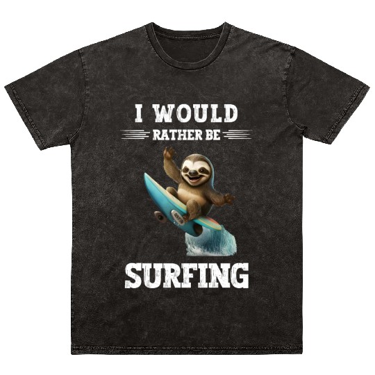 I'm Enough I'm Going Surfing Windsurfer Saying Mineral Wash T Shirts