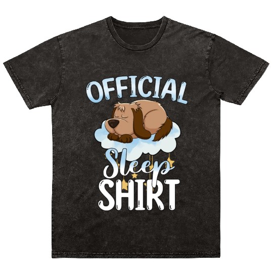 Official Sleep Mineral Wash T Shirts Dog