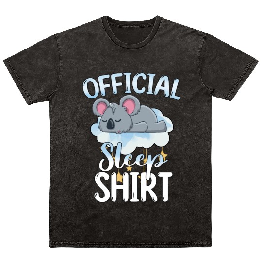 Official Sleep Mineral Wash T Shirts Koala