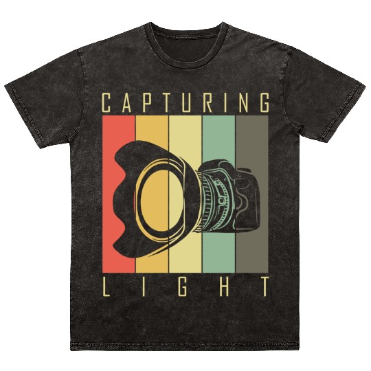 Funny Camera photography quote gift Mineral Wash T Shirts