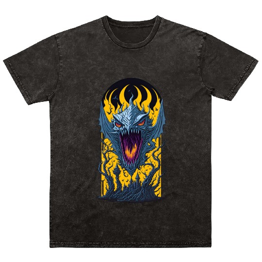 Vampire Dragon Mineral Wash T Shirts