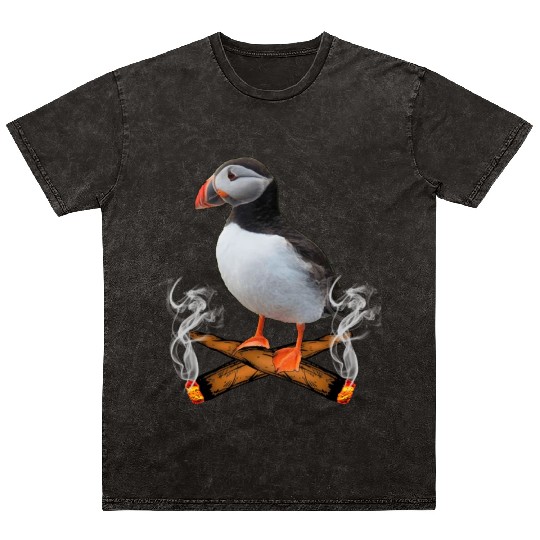 Puffin Blunts Mineral Wash T Shirts