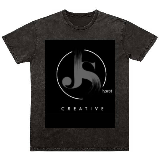 JS CREATIVE GREY Mineral Wash T Shirts