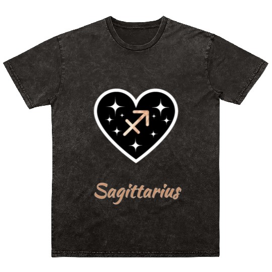 Sagittarius zodiac sign, astrology, sun, birthday Mineral Wash T Shirts