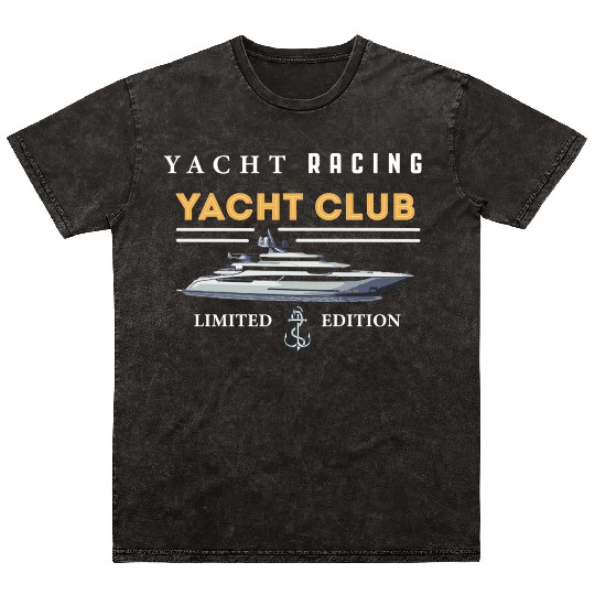 Yacht Racing Yacht Club Mineral Wash T Shirts