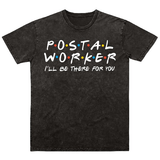 Post Office Postal Worker Postman Gift Mailman Mineral Wash T Shirts
