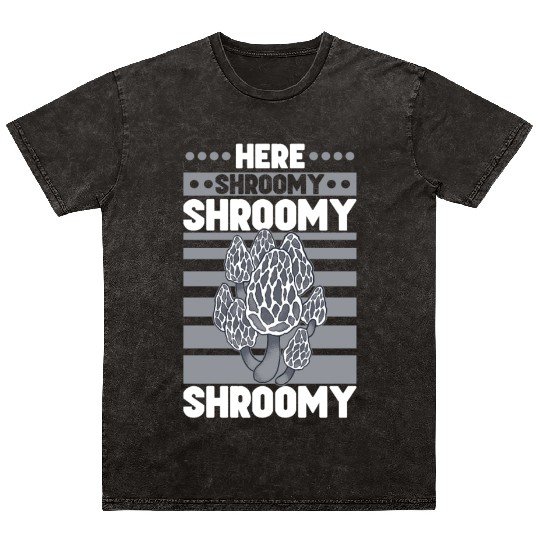 Morels Mushroom Picker Mushroom Farmer Mushroom Mineral Wash T Shirts