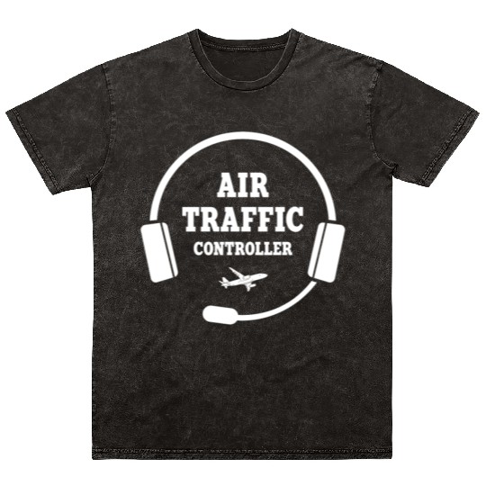 Great Air Traffic Controller Design Mineral Wash T Shirts