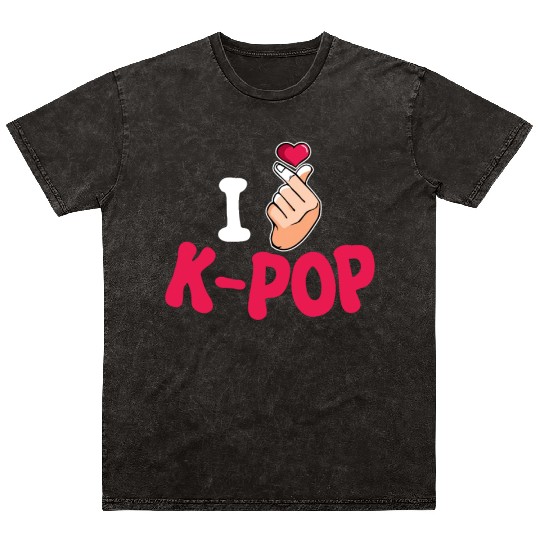 K-Pop K-drama Korean Music KPop Kdrama Gift Mineral Wash T Shirts