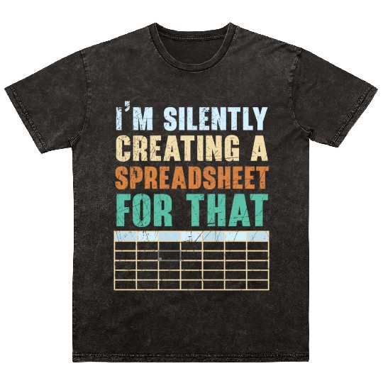 Statistics Numbers Data Science Statistician Mineral Wash T Shirts