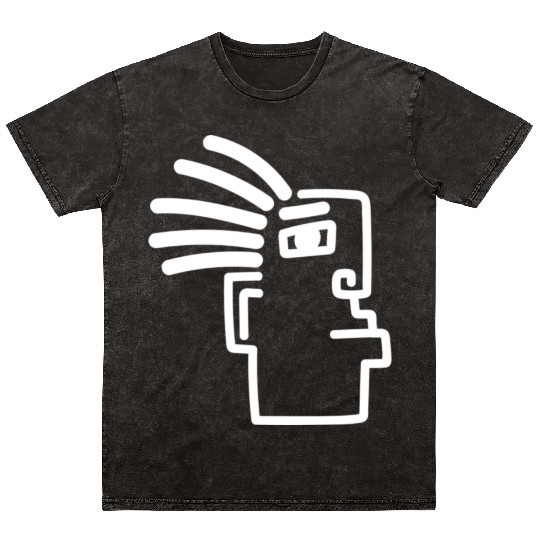 Native American Symbol I Indigenous I Native Mineral Wash T Shirts