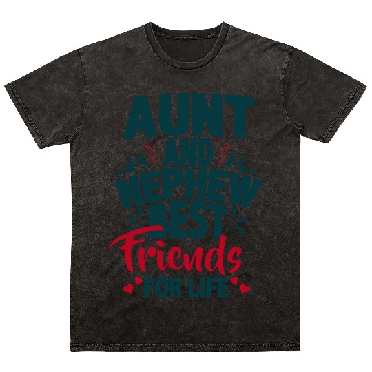 Aunt And Nephew Best Friends Mineral Wash T Shirts